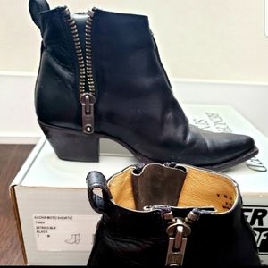 Frye Sacha Moto Shortie Boots